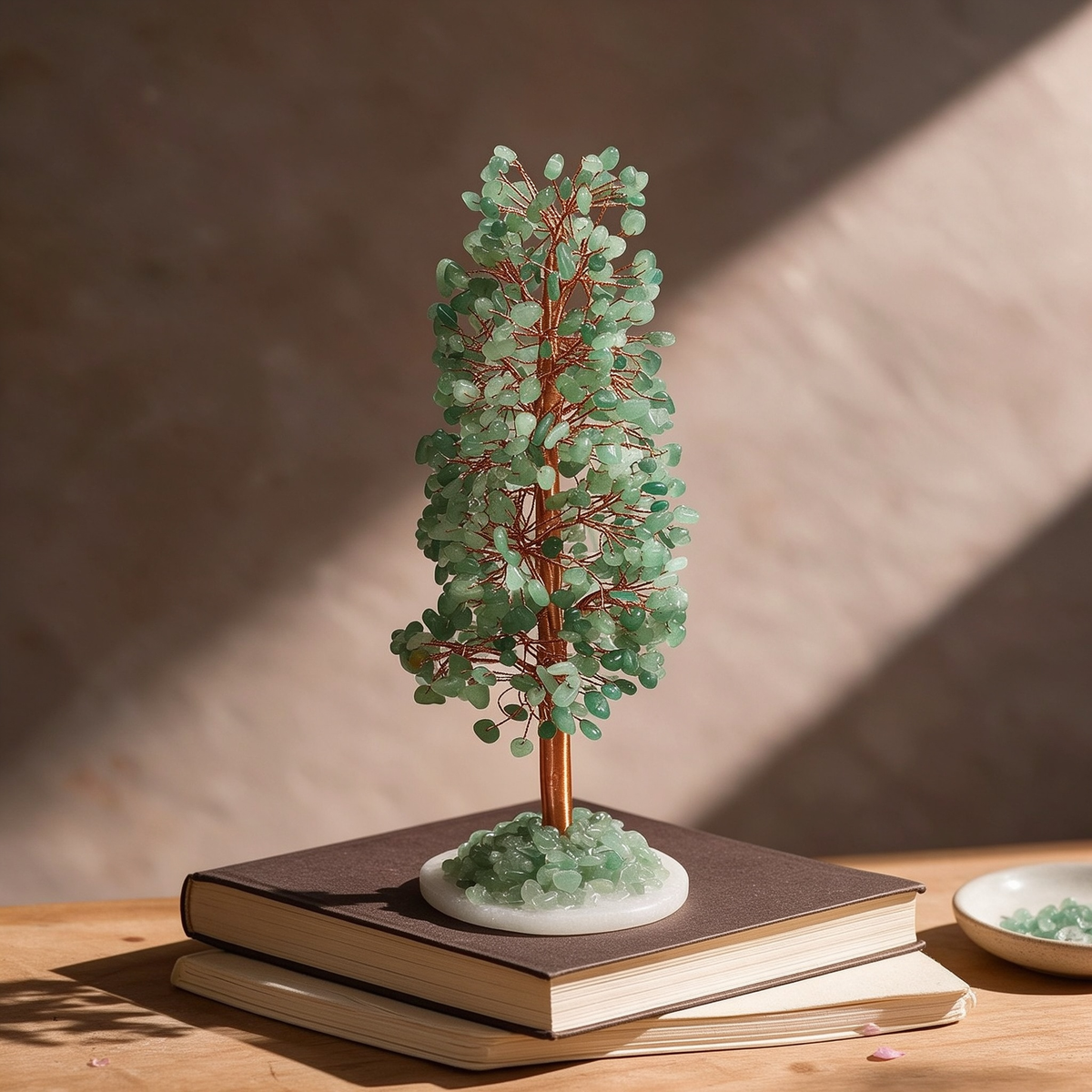 Natural Green Aventurine Crystal Tree (8")